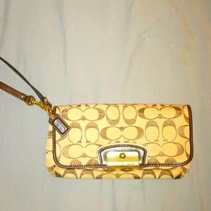 Coach Wristlet